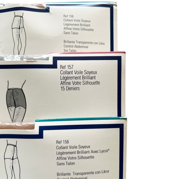 Givenchy Body Gleamers Shimmer Control Top Stocking - Set of 3 | Size D XL - Picture 6 of 8